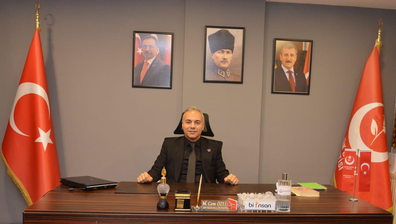 BBP Küçükçekmece Meclis Üyesi ve İlçe Başkan Adayı Mehmet Cem Özel’den Kurban Bayramı Mesajı