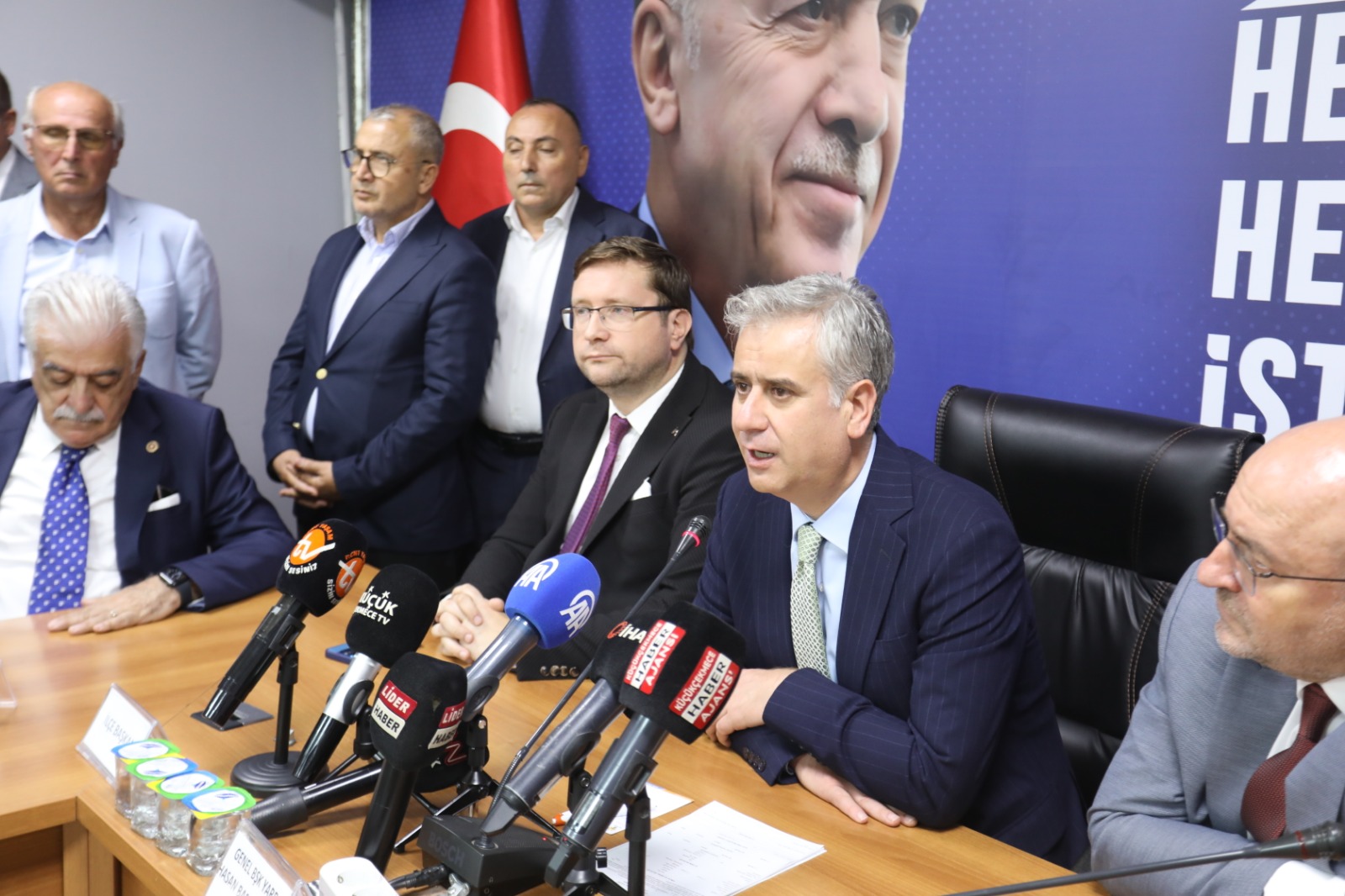 Genel Başkan Yardımcımız Hasan Basri Yalçın, vatandaşlarla buluştu