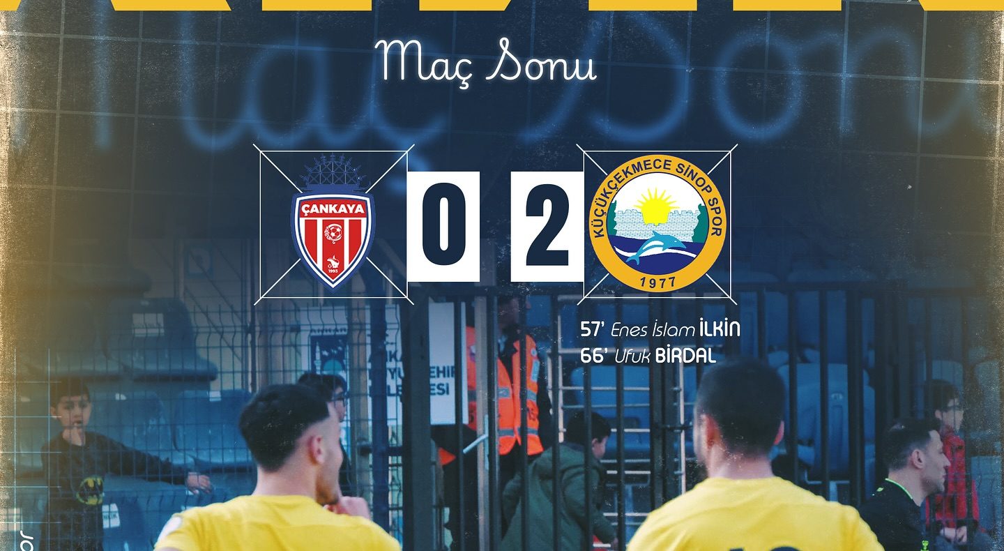 Küçükçekmece Sinopspor Deplasmanda Kazandı!