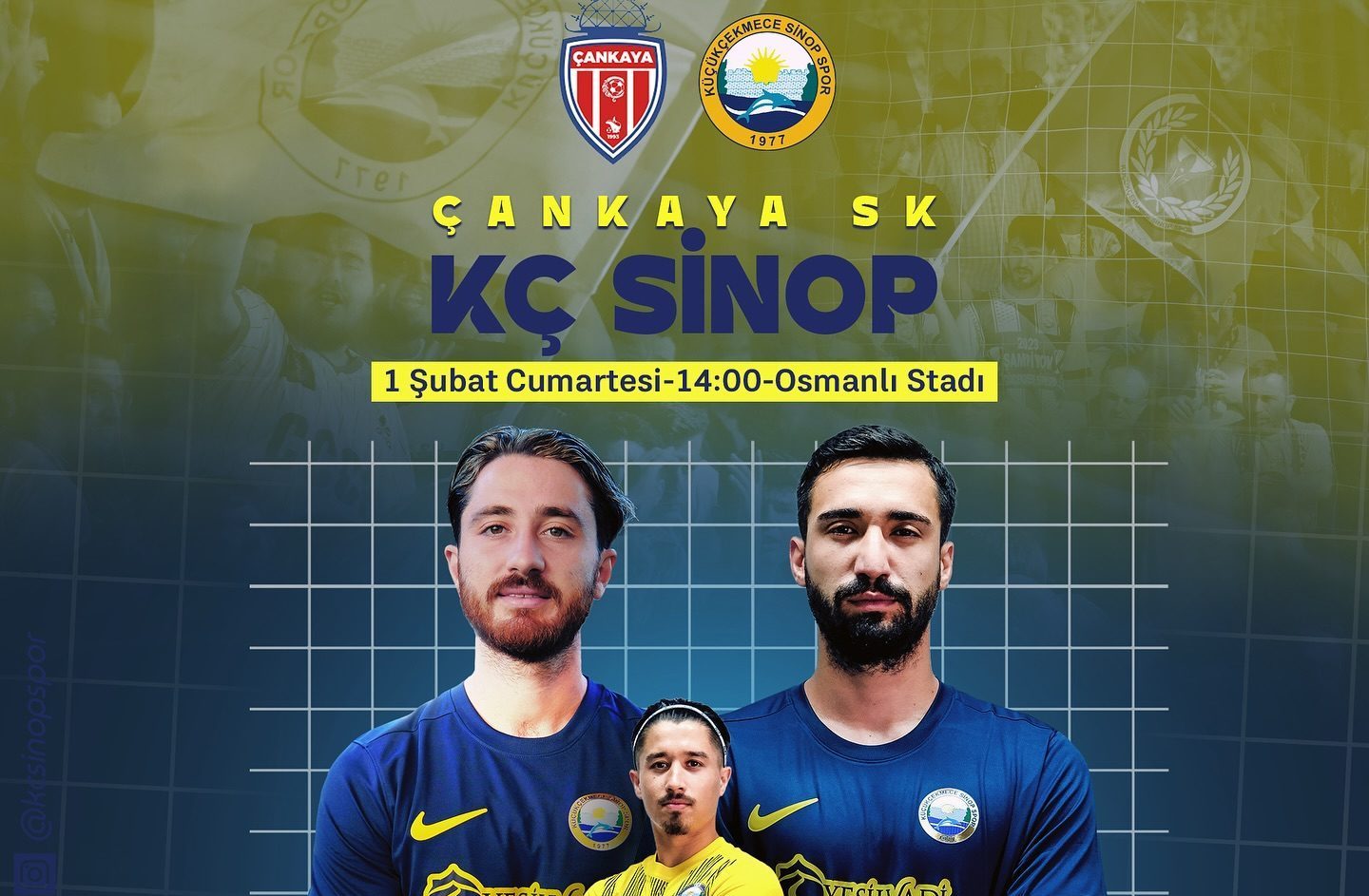 Küçükçekmece Sinospor, Çankaya SK Deplasmanında!