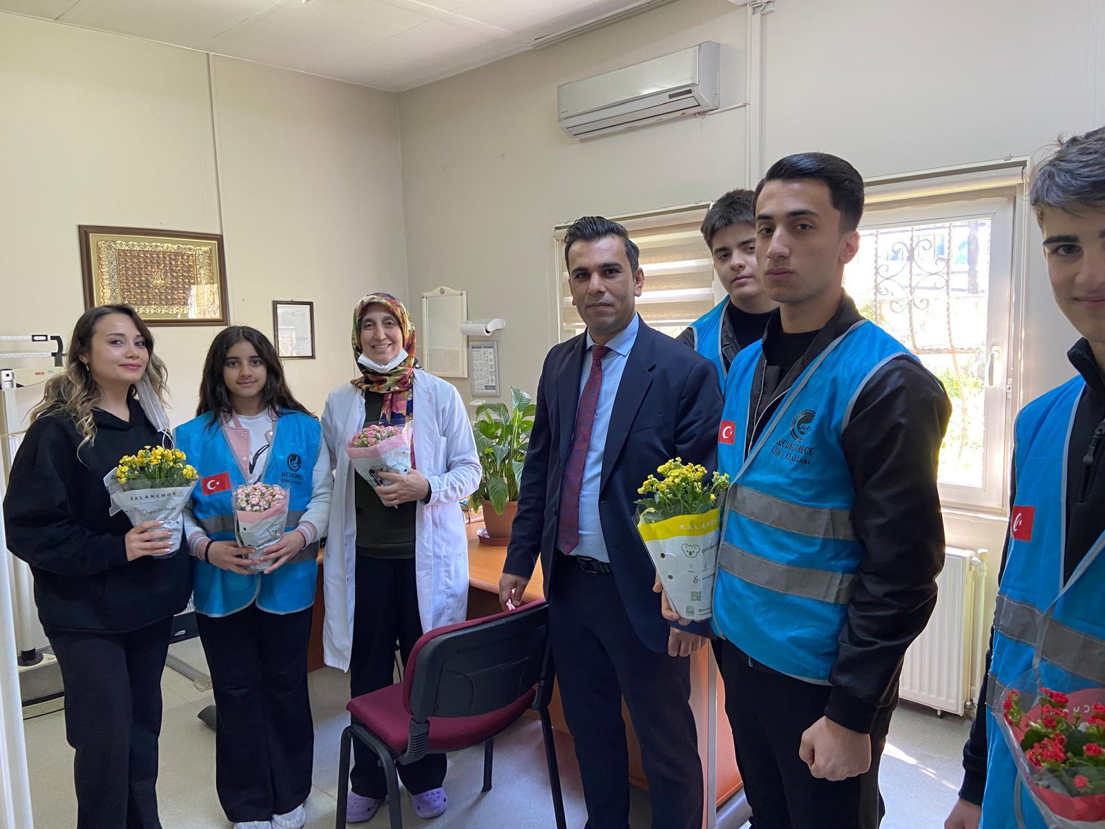 Küçükçekmece Ülkü Ocakları’ndan Sağlık Haftasında Anlamlı Ziyaret