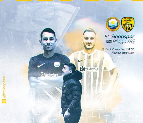 Maça Doğru: Küçükçekmece Sinopspor – Aliağa FK