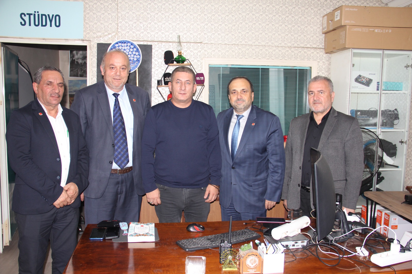 Saadet Partisi’nden Küçükçekmece TV’ye Anlamlı Ziyaret